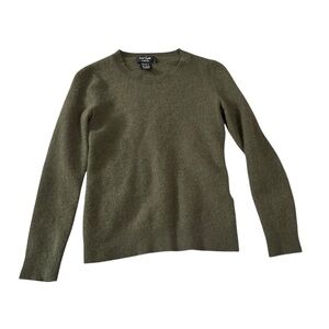 Lord & Taylor Cashmere Olive Kids Sweater